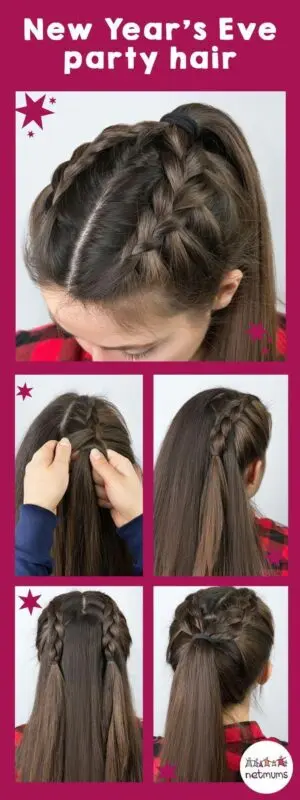 Beautiful hairstyles for the New Year, which can be done in 10 minutes: photo