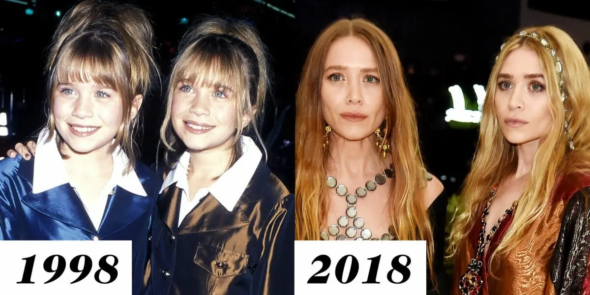 Beauty Evolution Mary-Kate and Ashley Olsen