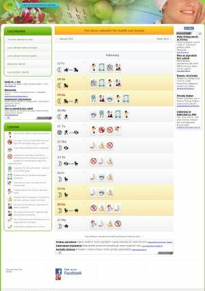 Beauty lunar calendar for July