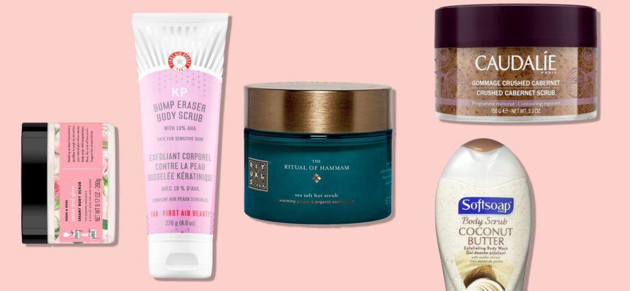 Beauty rating: proven body scrubs