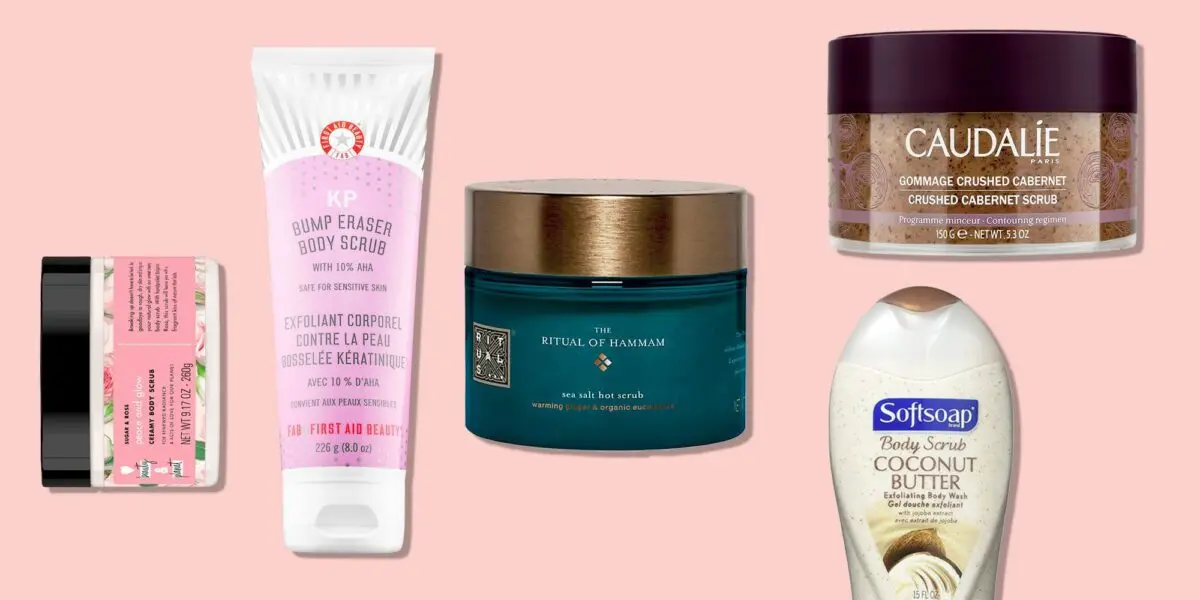 Beauty rating: proven body scrubs