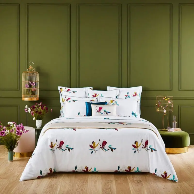 Bed linen design by Yves Delorme