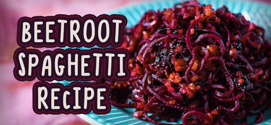 Beetroot salad with walnuts and prunes. Video
