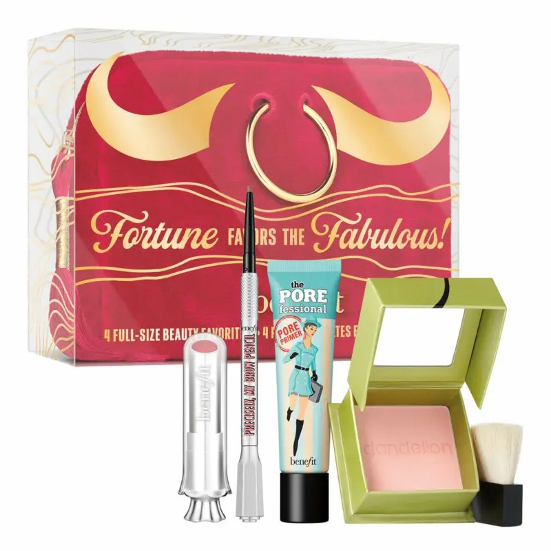Benefit presented a collection of New Year sets