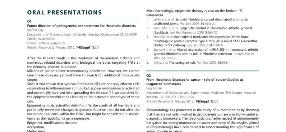 Bioterapie: come curare i reumatismi infiammatori?
