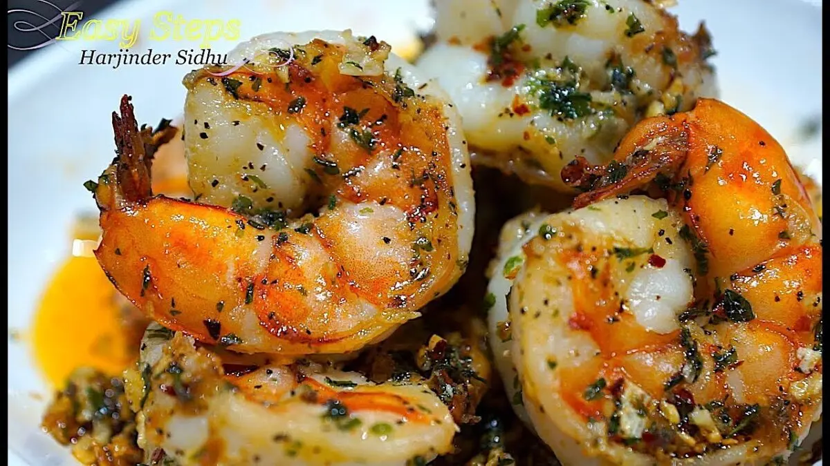 Black tiger prawns: how to cook? Video