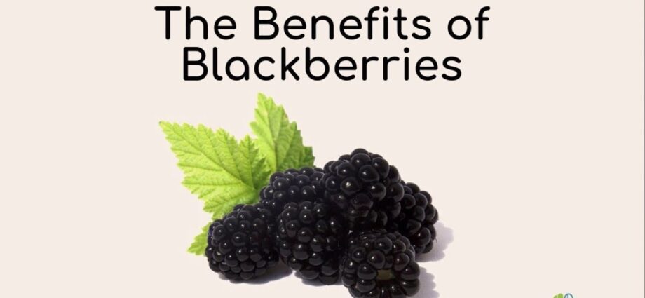 Blackberries: benefits and harms. Video