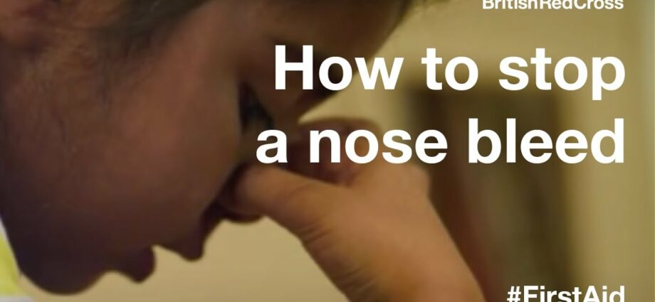 Bloody nose: how to stop? Video – Healthy Food Near Me