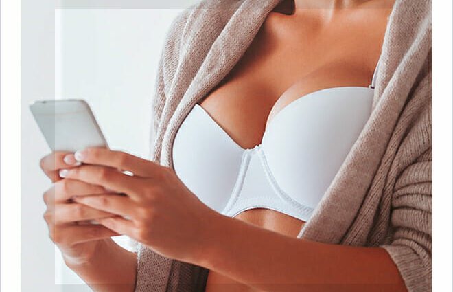 Breast augmentation products and exercises. Video