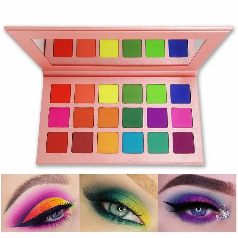 Bright Eye Makeup, Eyeshadow Palette