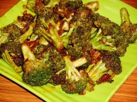 Broccoli: how to fry? Video