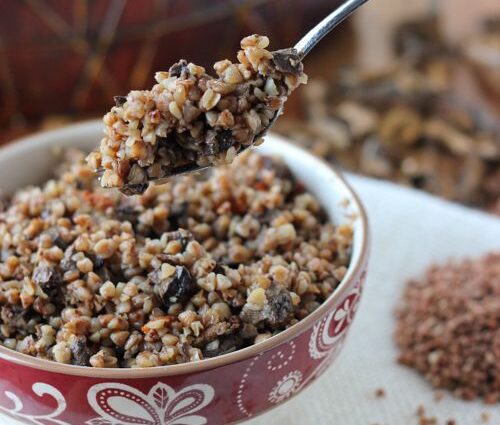 Buckwheat porridge with mushrooms &#8211; the taste of Russian antiquity. Video