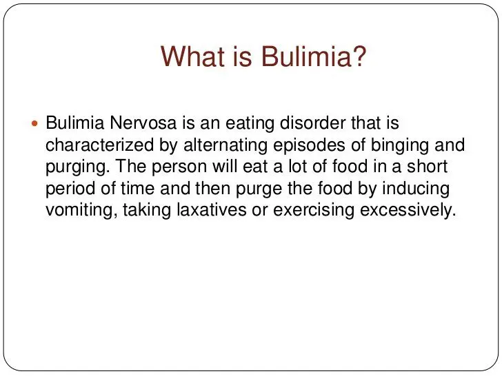 Bulimia, what is it?