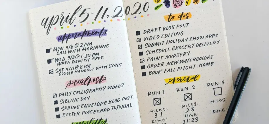 Bullet journal