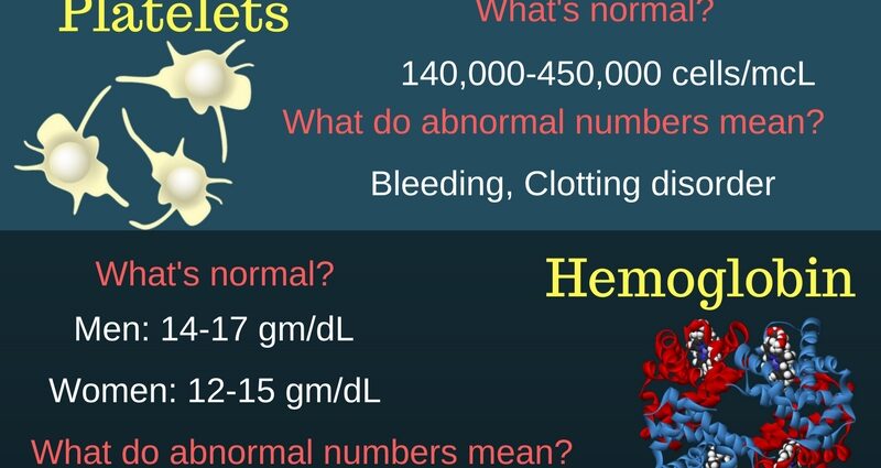 By cells: what blood tests should be done first