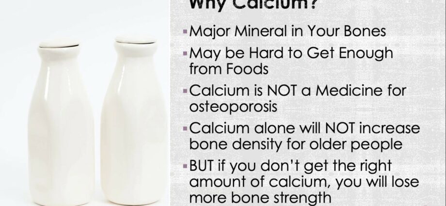 Calcium is essential… What about milk?