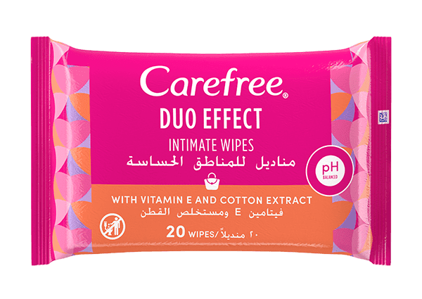 Carefree has released new daily wipes