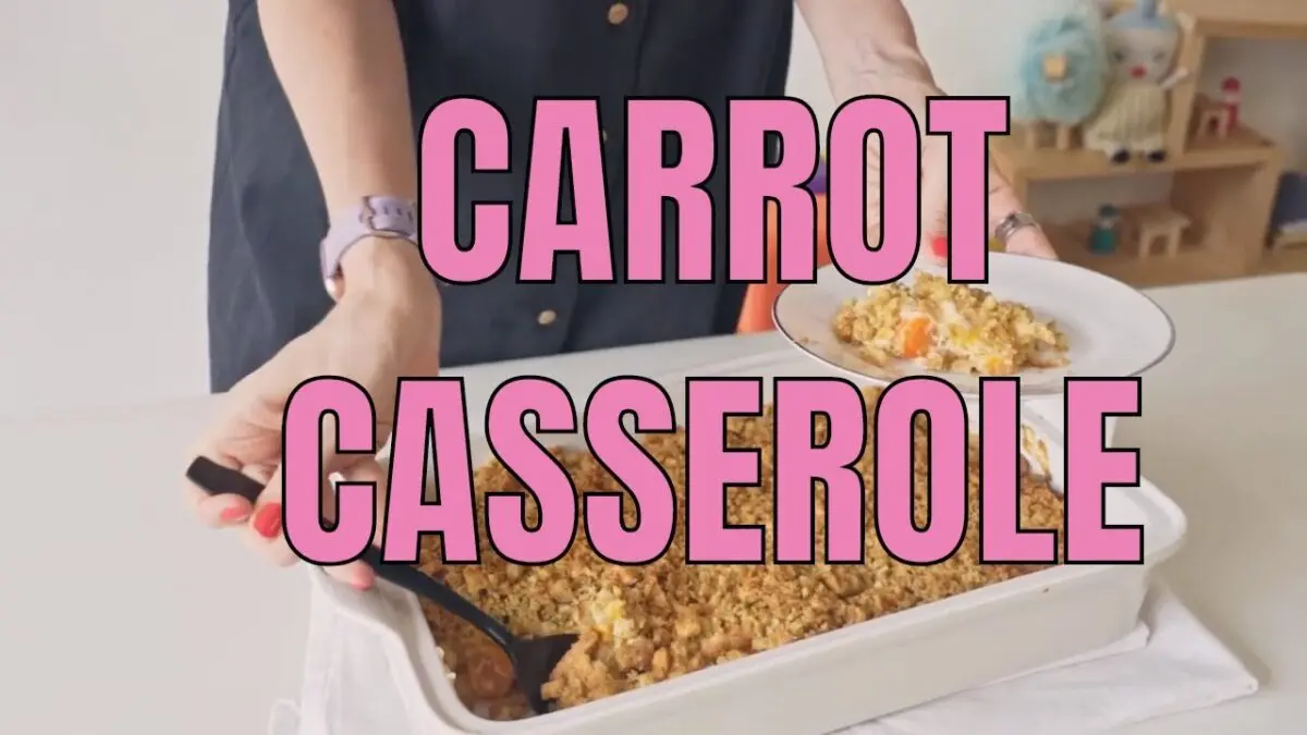 Carrot casserole: bright mood. Video