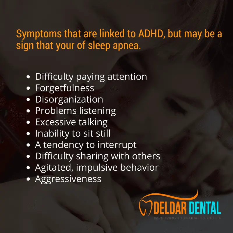 Causes of ADHD, Sleep Apnea in Children