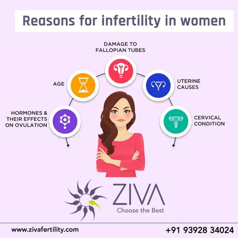 Causes of female infertility