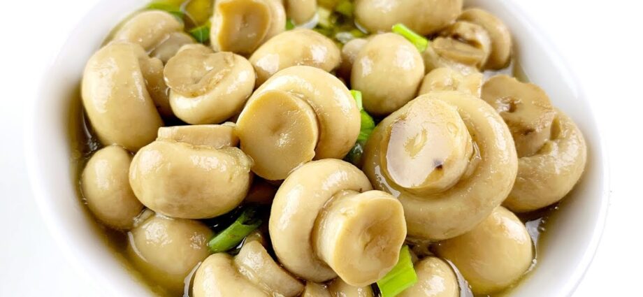Champignons: how to marinate deliciously. Video
