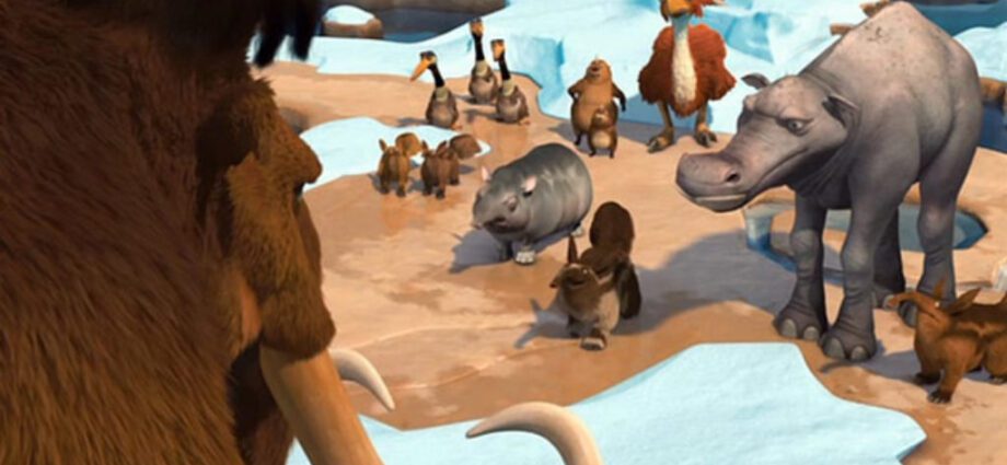 Channel One launches the Ice Age show. Children