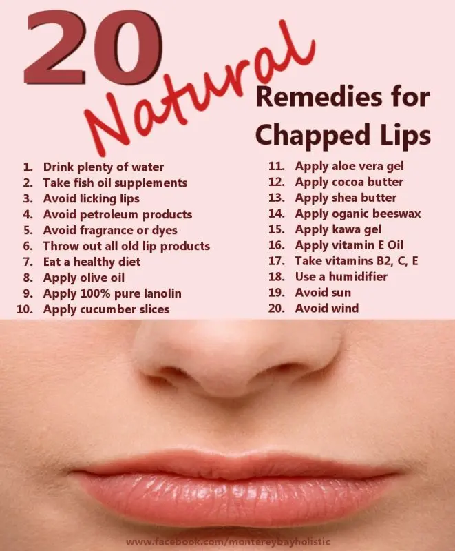 Chapped lips: what remedy for dry lips?