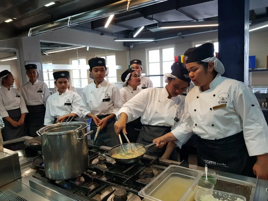 Chef to Chef, helping to train future cooks