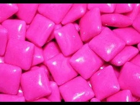 Chewing gum recipe. Video