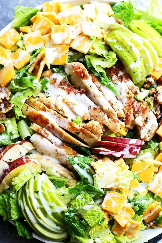 Chicken and Cheese Salad: Holiday Recipes