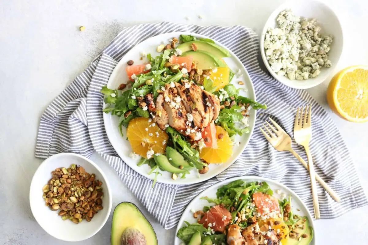 Chicken and Citrus Salad: Orange Paradise. Video