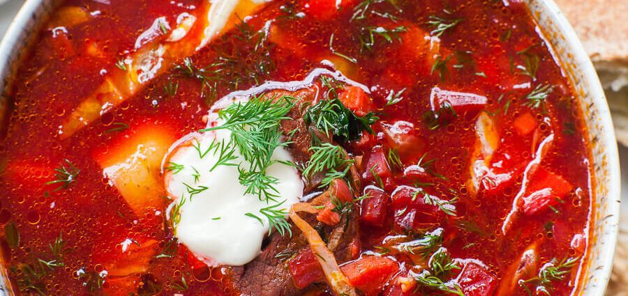 Chicken borscht recipe. Video