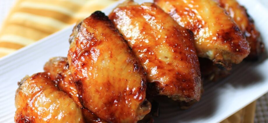 Chicken wings in honey sauce: recipe. Video