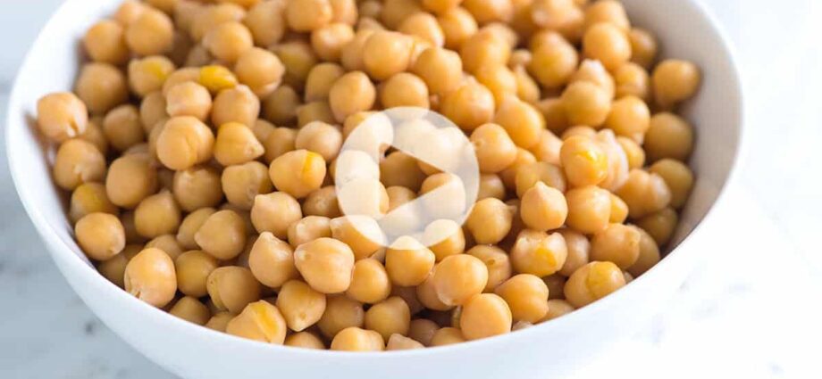 Chickpeas: how to cook chickpeas? Video