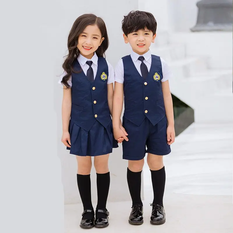 Children of stars in school uniform