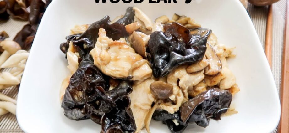 Chinese tree mushrooms. Video recipe