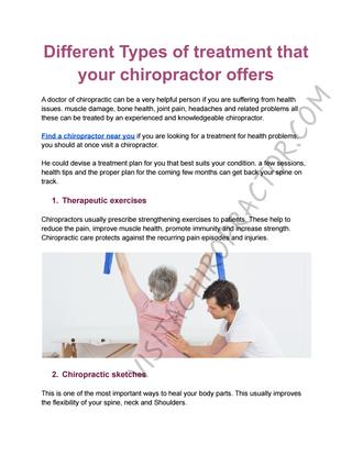 Chiropractor: how is he different from the osteopath?