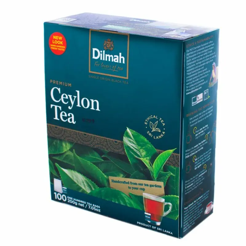 Chuck distinguish pure ceylon tea