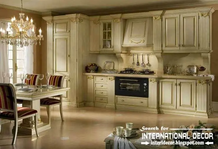 Classic style furniture: choosing a kitchen