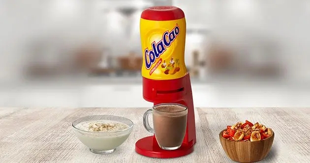 Coffee and ColaCao, together in your cup