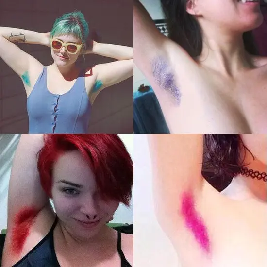 Colored armpits and other beauty trends that scare us