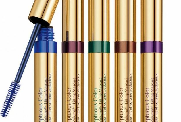 Colored mascara by Estee Lauder