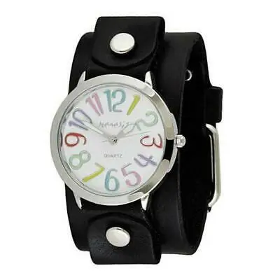 Colored numbers on the watch