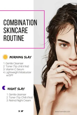 Combination skin care