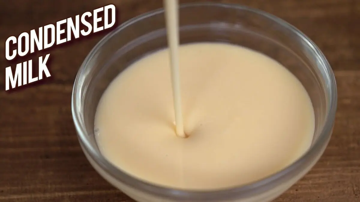 Condensed milk at home. Video