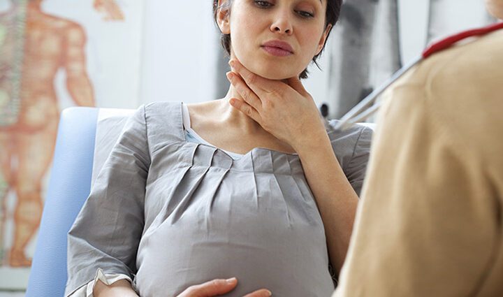 What can you do from a throat for pregnant women