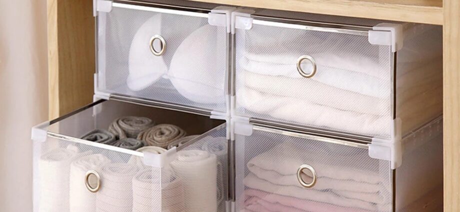 Convenient storage of clothes, shoes and accessories