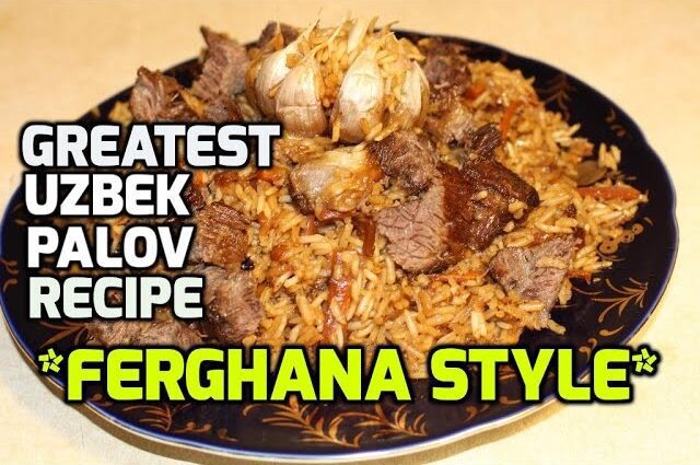 Cooking Fergana pilaf. Video