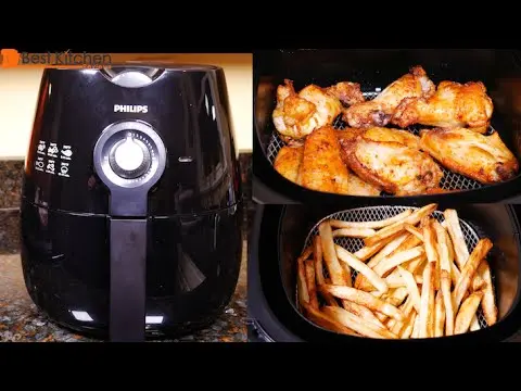 Cooking in an airfryer: video