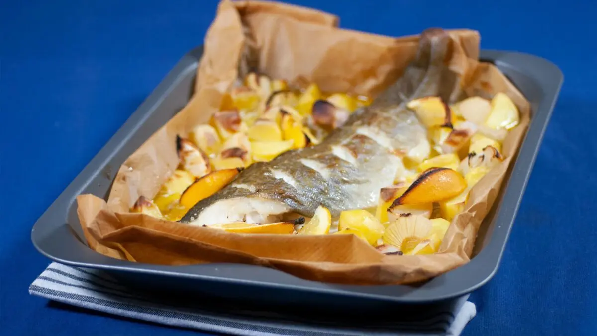 Cooking pike perch in the oven. Video recipe